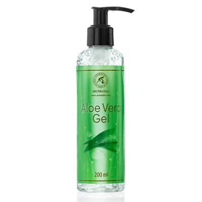 Abbildung von Aloe Vera Gel 200ml Barbadensis Natürliche Feuchtigkeitspflege für Gesicht und Körper Beruhigendes Haut Kühlendes Alle Hauttypen Trockene Rasiergel