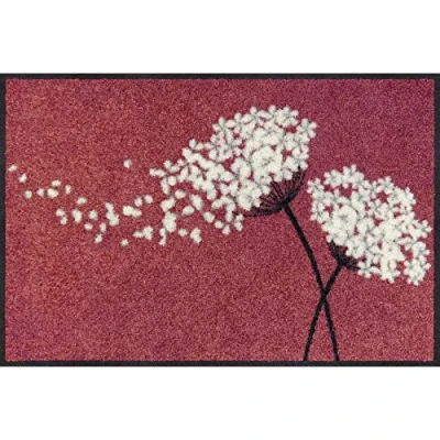 Abbildung von Salonloewe Fußmatte waschbar Wishful Blossom 50x75 cm Design Matte Eingangsmatte Tür Teppich Fussabtreter bunt