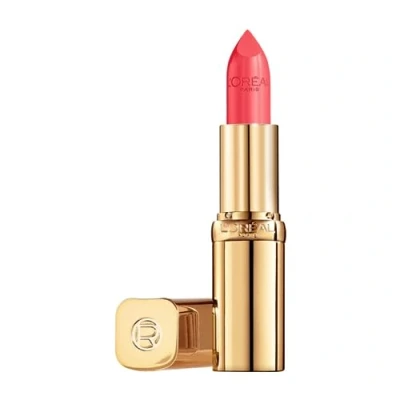 Abbildung von L&#039;Oréal Paris L’Oréal Color Riche Satin 145 L’Adresse, farbintensiver Lippenstift mit Argan Öl und Vitamin E, pflegt die Lippen, Finish