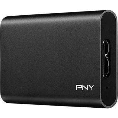 Abbildung von PNY CS1050 Elite 480GB Externe SSD USB 3.1, Lesegeschwindigkeit bis zu 430MB/s