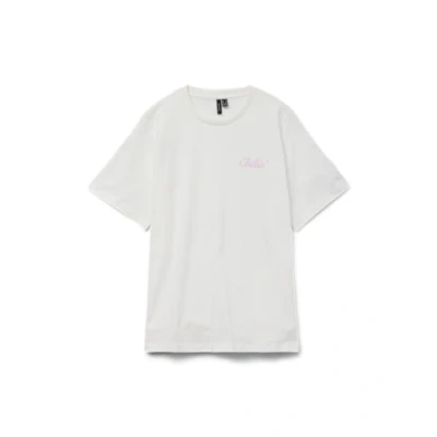 Abbildung von Vero Moda Vmkatrine Tshirt print, Damen, Größe: XS, Snow white