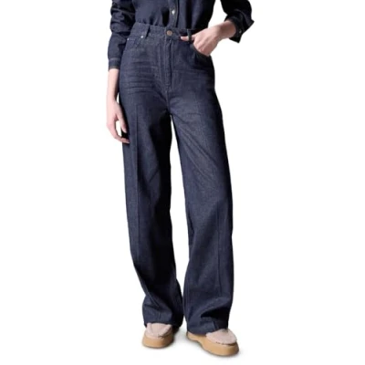 Abbildung von Street One Studio Flared Jeans, Damen, Größe: 34x32, Blau