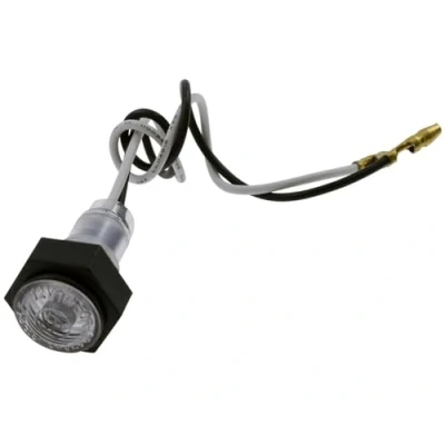 Abbildung von Standlicht Mini LED, Motorrad, rund, Linsen Durchmesser 14,8 mm, 15x15x30mm