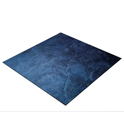Abbildung von Bresser Fotostudio Flat Lay Fotohintergrund 60x60cm Abstract Dark Blue