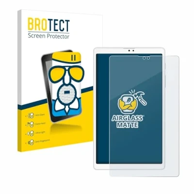 Abbildung von BROTECT Entspiegelungs Schutzglas für Samsung Galaxy Tab A7 Lite LTE 2021 (Hochformat) Schutz Folie Panzerfolie Glas Matt [Kratzfest 9H, Anti Reflex]