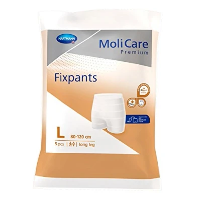 Abbildung von MoliCare Premium Fixpants: waschbare Inkontinenz Fixierhosen, passend für Form und Form, L, 5 Stück