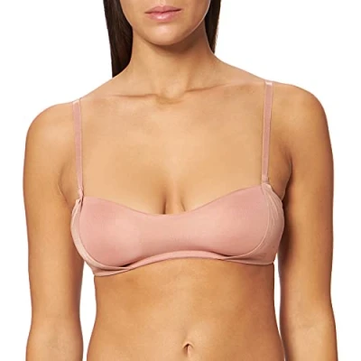 Abbildung von S by sloggi Damen Smooth Balconette Bügelloser BH, Black, M