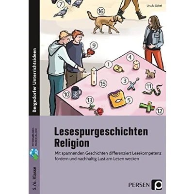 Abbildung von Lesespurgeschichten 5./6. Klasse Religion: Mit spannenden Geschichten differenziert Lesekompetenz fördern und nachhaltig Lust am Lesen wecken