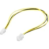 Abbildung von Wentronic Internes Stromkabel 4 polig 0,37m schwarz