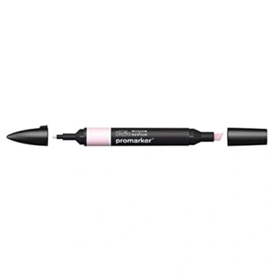Abbildung von Winsor &amp; Newton &quot; ProMarker 0203220 Professioneller Layoutmarker 2 Spitzen, fein breit für Zeichnungen, Design Layouts Blassrosak
