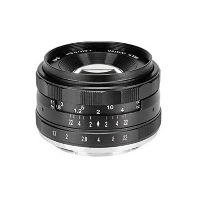 Abbildung von Meike Optics MK 35mm f1.7 Weitwinkel Objektiv, manueller Fokus für Fuji