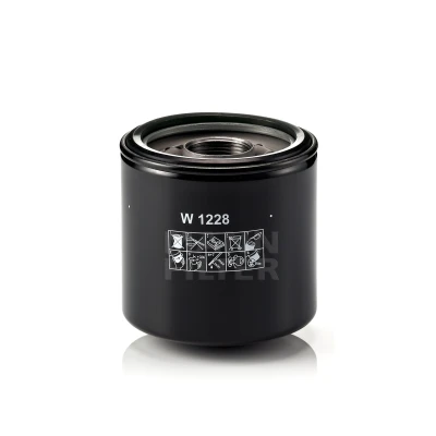 Abbildung von MANN FILTER W 1228 Ölfilter 1 1/2 12 UNF Anschraubfilter