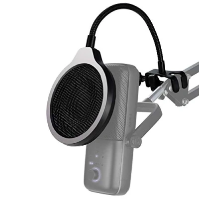 Abbildung von Wave3 Mikrofon Popschutz Drei Schichten Pop Filter mit Flexiblem 360 Schwanenhals Clip Stabilisierungs Arm für Elgato Wave 3 von YOUSHARES
