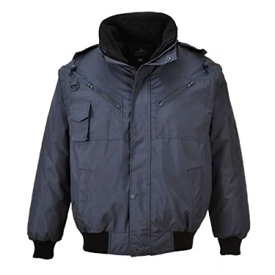 Abbildung von Portwest 4 in 1 Pilotjacke, Größe: L, Farbe: Marine, F465NARL