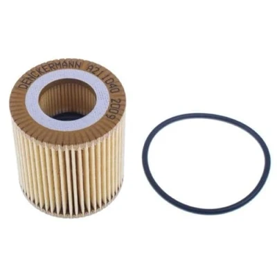 Abbildung von DENCKERMANN A211040 Ölfilter mit Dichtungen Filtereinsatz PEUGEOT: 208 I Schrägheck, 2008 Kombi, 308 SW 2, FORD: Focus Mk4 Turnier