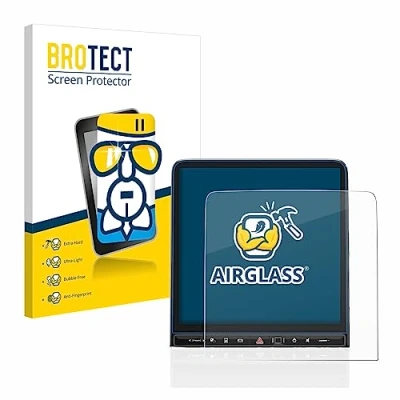 Abbildung von BROTECT Schutzglas für Mercedes Benz EQS 2022 2023 Schutzfolie Panzer Folie Glas [Extrem Kratzfest 9H, Anti Fingerprint, Ultra Transparent]