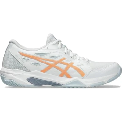 Abbildung von Asics Da. Ind. Schuh Gel Flare WHITE/WHITE BRIGHT MANGO SAPPH Hallenschuh