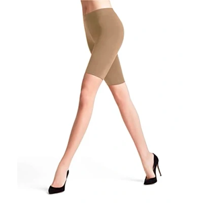 Abbildung von FALKE Damen Leggings Bike 130 DEN W PA Blickdicht einfarbig 1 Stück, Braun (Powder 4169), S