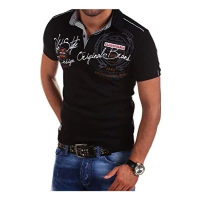 Abbildung von behype Poloshirt &quot;AMBITION&quot;, mit sportiven Prints