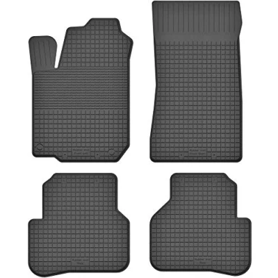 Abbildung von Fußmatten Vorne, Hinten 4er Set für Renault Twingo II 2 2007 2014 Gummi Gumimatten