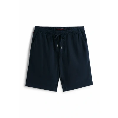 Abbildung von Tommy Hilfiger Herren Harlem Po Linen Mw0Mw37804 Chino Shorts, Blue (Desert Sky), 38W