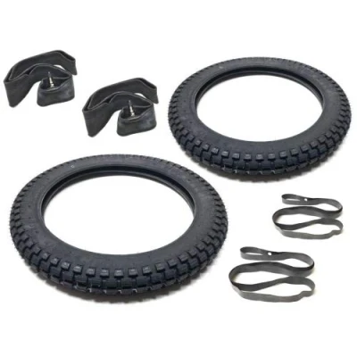 Abbildung von Reifen Komplett Satz 2.75 17 2 3/4x17 Zoll für Kreidler Mustang Florett RS RMC K 54 LF LH TM