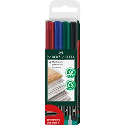 Abbildung von FABER CASTELL MULTIMARK 1523 Folienstifte Set 0.4 mm Mehrfarbig