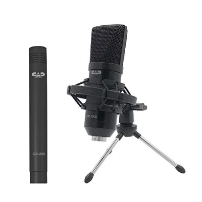 Abbildung von CAD GXL1800 &amp; GXL800 Mikrofon Set perfekt für Studio, Podcasting Streaming