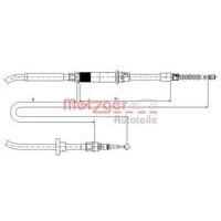Abbildung von METZGER 10.7484 Handbremsseil hinten links, rechts, links 1835/1660 COFLE VOLKSWAGEN: Passat B5 GP Variant, Variant