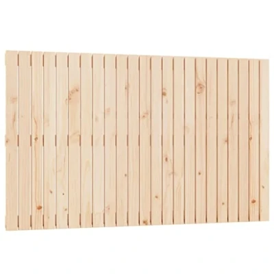 Abbildung von vidaXL Wand Kopfteil Bettkopfteil Betthaupt für Bett Schlafzimmerbett Bettzubehör Holzkopfteil Wandmontage 147x3x90cm Massivholz Kiefer