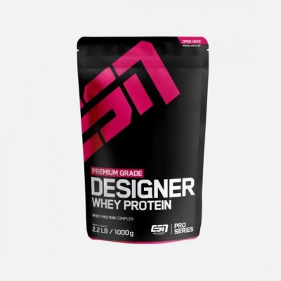 Abbildung von ESN Designer Whey 1000g Double Chocolate Pulver