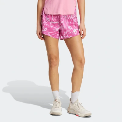 Abbildung von adidas Performance Train Essentials ALL OVER Printed Workout Short Kurze Sporthose, Damen, Größe: Large, Bliss lilac