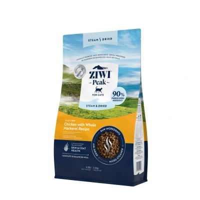 Abbildung von Ziwi Peak Steam &amp; Dried Katzenfutter Huhn 2,2 kg