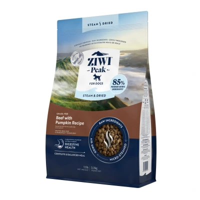 Abbildung von Ziwi Peak Steam &amp; Dried Hundefutter Rind 3,2 kg