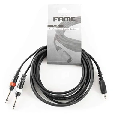 Abbildung von MUSIC STORE Audio Kabel, Soundkartenkabel, Klinke, 3m