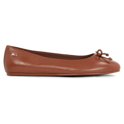 Abbildung von Tommy Hilfiger Essential CHIC Klassischer Ballerina, Damen, Größe: 41, Brown Schuhe