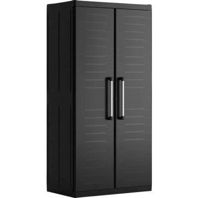 Abbildung von Keter Lagerschrank Detroit Hoch XL Schwarz