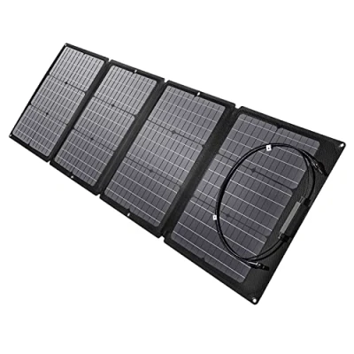 Abbildung von ECOFLOW 110W Solar Panel, Solarpanels Faltbar Solarmodul für Delta &amp; RIVER Serie Tragbare Powerstation, Photovoltaik Modul Solaranlage Outdoor Garten Balkon Wohnwagen Camping