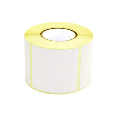 Abbildung von Netuno 1 Rolle Thermo Etiketten selbstklebend 58 x 60 mm 500 Stück Haushaltsetiketten Klebeetiketten zum Bedrucken Aufkleber blanko für Haushalt Büro Küche Beschriftungsetiketten matt weiß 5,8 6 cm