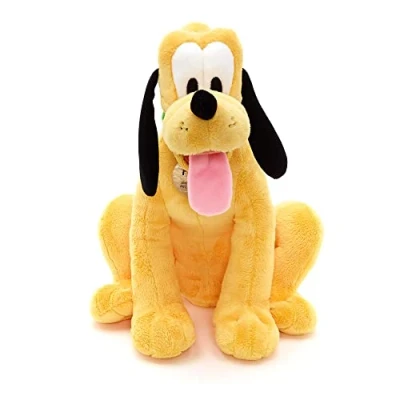 Abbildung von Disney Store Pluto Offizielles mittelgroßes Kuscheltier für Kinder, 37 cm, Plüschhund mit Stickereien und weicher Oberfläche, geeignet ab 12 Monaten