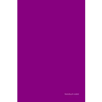 Abbildung von Notizbuch violett: Journal mit 120 Seiten Tagebuch zum Schreiben liniert A5