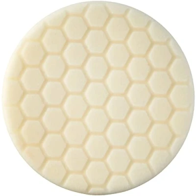 Abbildung von Chemical Guys Hex Logic Polierschwamm, 16,5 cm, weiß/hell, mittlere Haptik