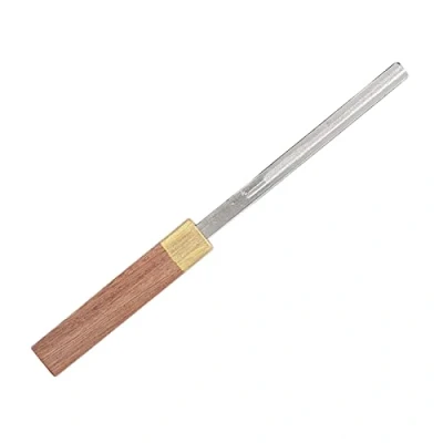 Abbildung von Bundfeilen, Polieren Verbesserte Gitarren Bundkrönungsfeile Silber mit 2 Schutzfolien für Bass Mandoline