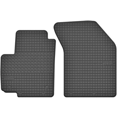 Abbildung von edecor Gummifussmatten Automatten Gummimatten Gummi Fußmatten für Suzuki Swift III Bj. 2005 2010 VORNE