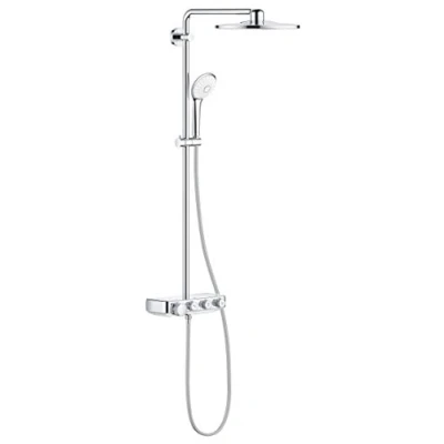 Abbildung von GROHE 26507000, 45 cm, 1,75 m, Wand, Chrom