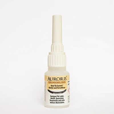 Abbildung von Auroris Bastelband Sekundenkleber Schmuckkleber Bastelkleber 20g Flasche