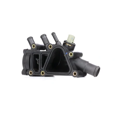 Abbildung von RIDEX 316T0262 Kühlwasserthermostat 82 mit Temperaturgeber Gehäuse FORD: FIESTA 5 Van, 5, KA Schrägheck