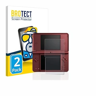 Abbildung von BROTECT Entspiegelungs Schutzfolie für Nintendo DSi XL (2 Stück) Matte Displayschutz Folie, Anti Reflex, Fingerprint