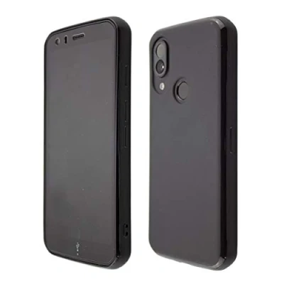 Abbildung von caseroxx Schutz Hülle TPU kompatibel mit Cat S62 / Pro, Gummi Handy Tasche schwarz