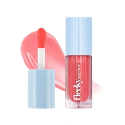 Abbildung von fleeky Glowy LIP OIL Intensive Pflege MIT VERFÜHRERISCHEM Glanz Lipgloss, Damen, Größe: One Size, Melon pink #11